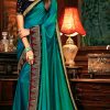 Exclusive Designer Fancy Fabric Saree @ Saree Galore Australia