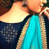 Exclusive Designer Extra Soft Silk In Blue @ Saree Galore Australia