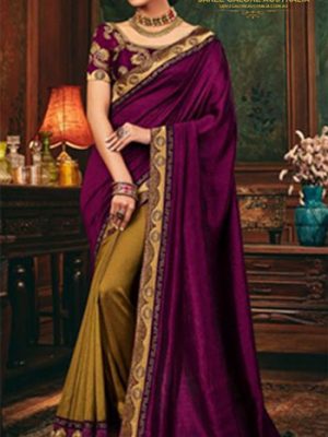 Exclusive Designer Fabric Saree@ Saree Galore Australia